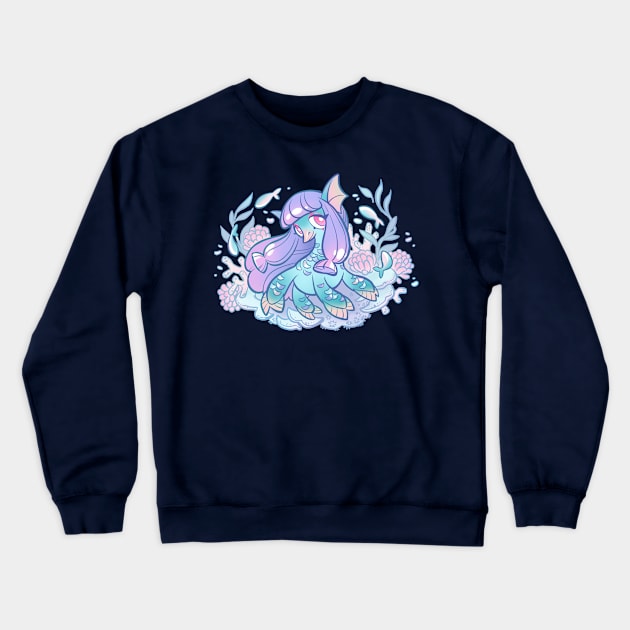 Undersea Amabie Crewneck Sweatshirt by Mamath